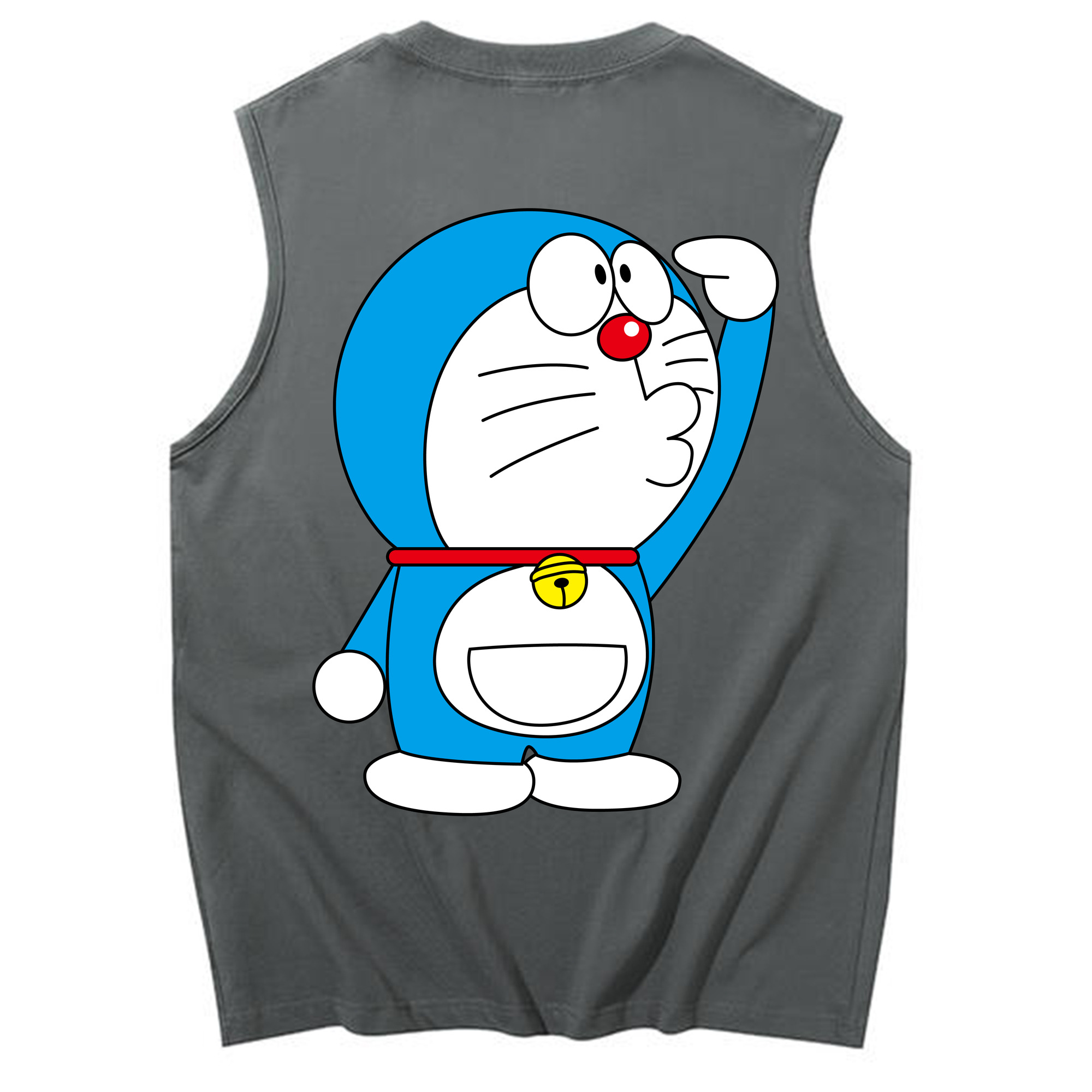 （画像用） ドラえもん Doraemon コットン100％タンクトップ（背面プリント）
